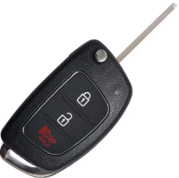 CARCAÇA HB20 3 BOTÕES BUZINA ACOMPANHA LAMINA COD 703 KIA HYUNDAI