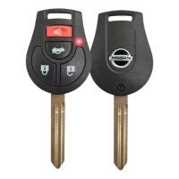 CARCAÇA CHAVE OCA NISSAN MARCH VERSA SENTRA 3+1