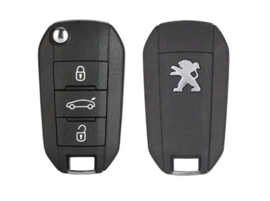 CARCAÇA DE CHAVE CANIVETE PEUGEOT 3B
