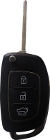 CARCAÇA HB20 3 BOTÕES PORTA MALAS ACOMPANHA LAMINA COD 703 KIA HYUNDAI