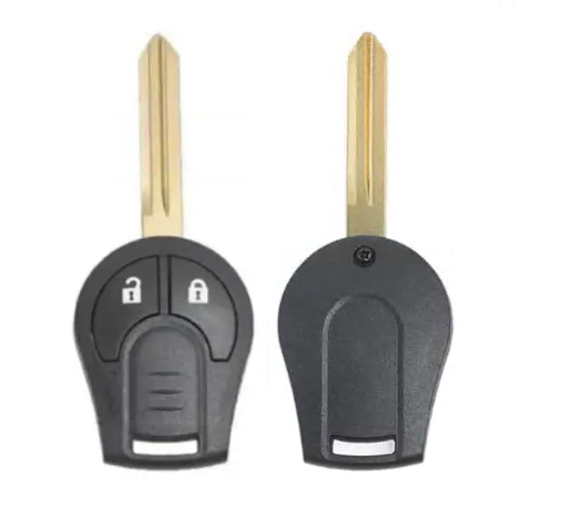 CARCAÇA DE CHAVE NISSAN MARCH MICRA 2 BOTÕES