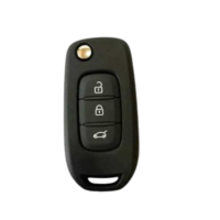 CARCAÇA DE CHAVE CANIVETE RENAULT KWID 3B 2017 A 2021 COM A LAMINA PANTOGRAFICA