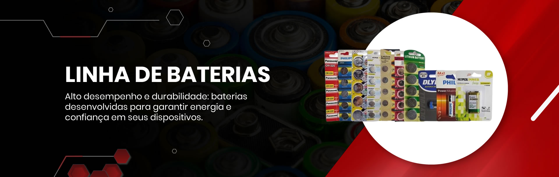 Linha de Baterias - Idealse - Ideal Sistemas Eletrônicos