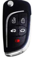 CARCAÇA CHAVE GM 5 BOTÕES ADAPTAÇÃO