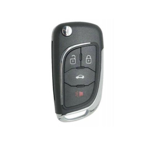 Chave Canivete Adaptação Chevrolet 4 Botões