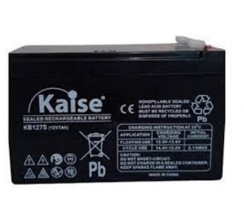 BATERIA SELADA KAISE 12V 7A