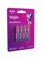AAA ELGIN RECARREGÁVEL 900mAh 4UNI
