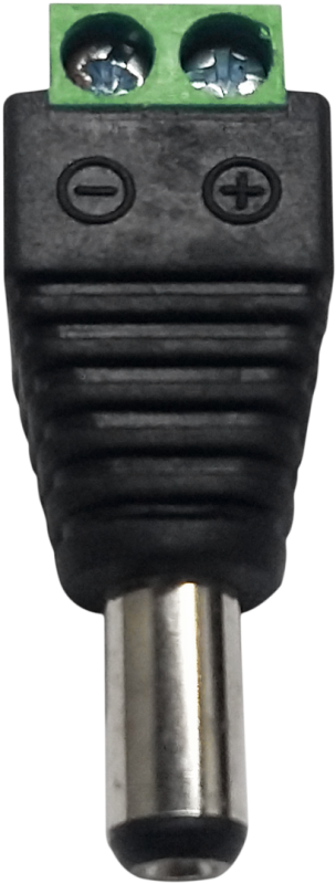 CONECTOR P4 MACHO C/ BORNE 5uni