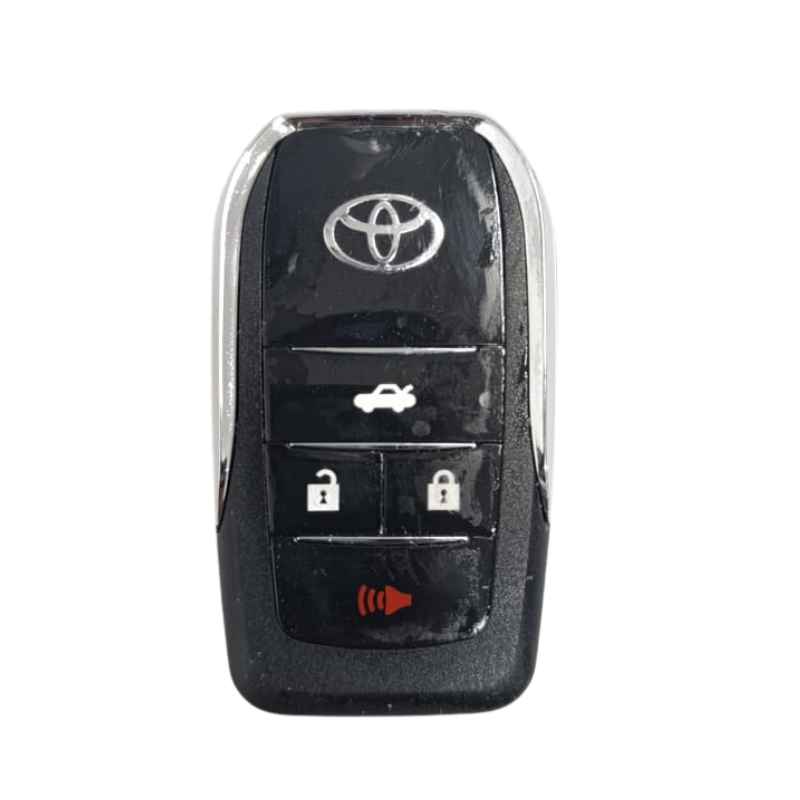 ADAPTAÇÃO CARCAÇA CHAVE CANIVETE COM LAMINA CAMRY, RAV4, REIZ, VIOS, CROWN, 3+1 BOT