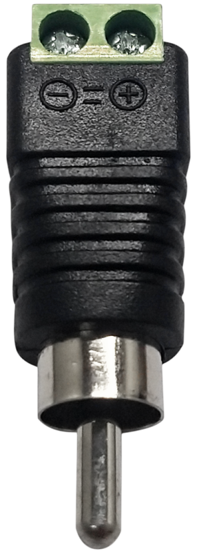 CONECTOR RCA MACHO 100uni