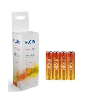 AA ELGIN CAIXA C/ 40 UN