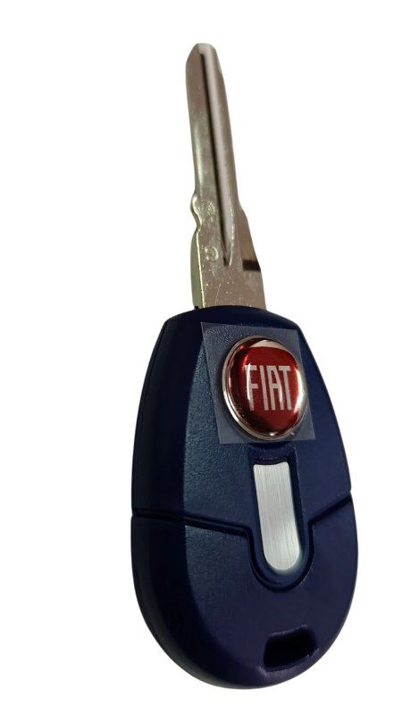 CHAVE GAVETA FIAT AZUL COM LAMINA (CABEÇA REMOVÍVEL)