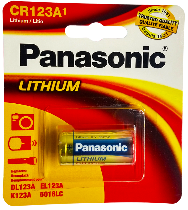 CR 123 Panasonic