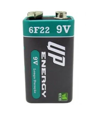 9V UP ENERGY CAIXA COM 6 UN