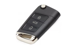 CARCAÇA CHAVE CANIVETE VOLKSWAGEN COMPATÍVEL AO MODELO ORIGINAL GOLF GOL G5 VOYAGE FOX POLO
