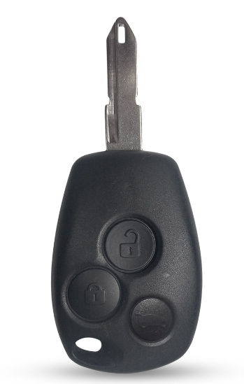 CHAVE GAVETA RENAULT NOVO 3 BOTOES