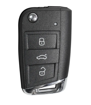 CARCAÇA CHAVE CANIVETE VOLKSWAGEN COMPATÍVEL AO MODELO ORIGINAL TSI JETTA UP GOL FOX